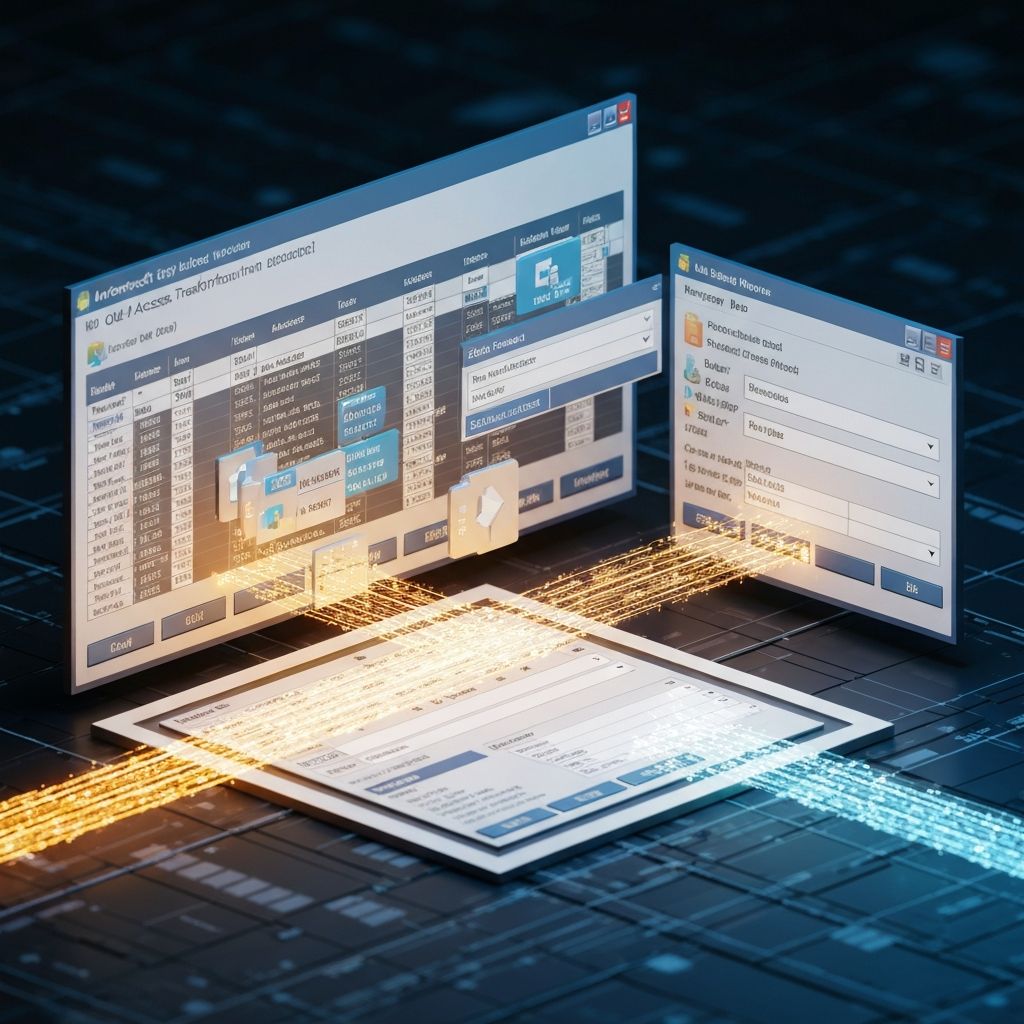 Microsoft Access database transformation