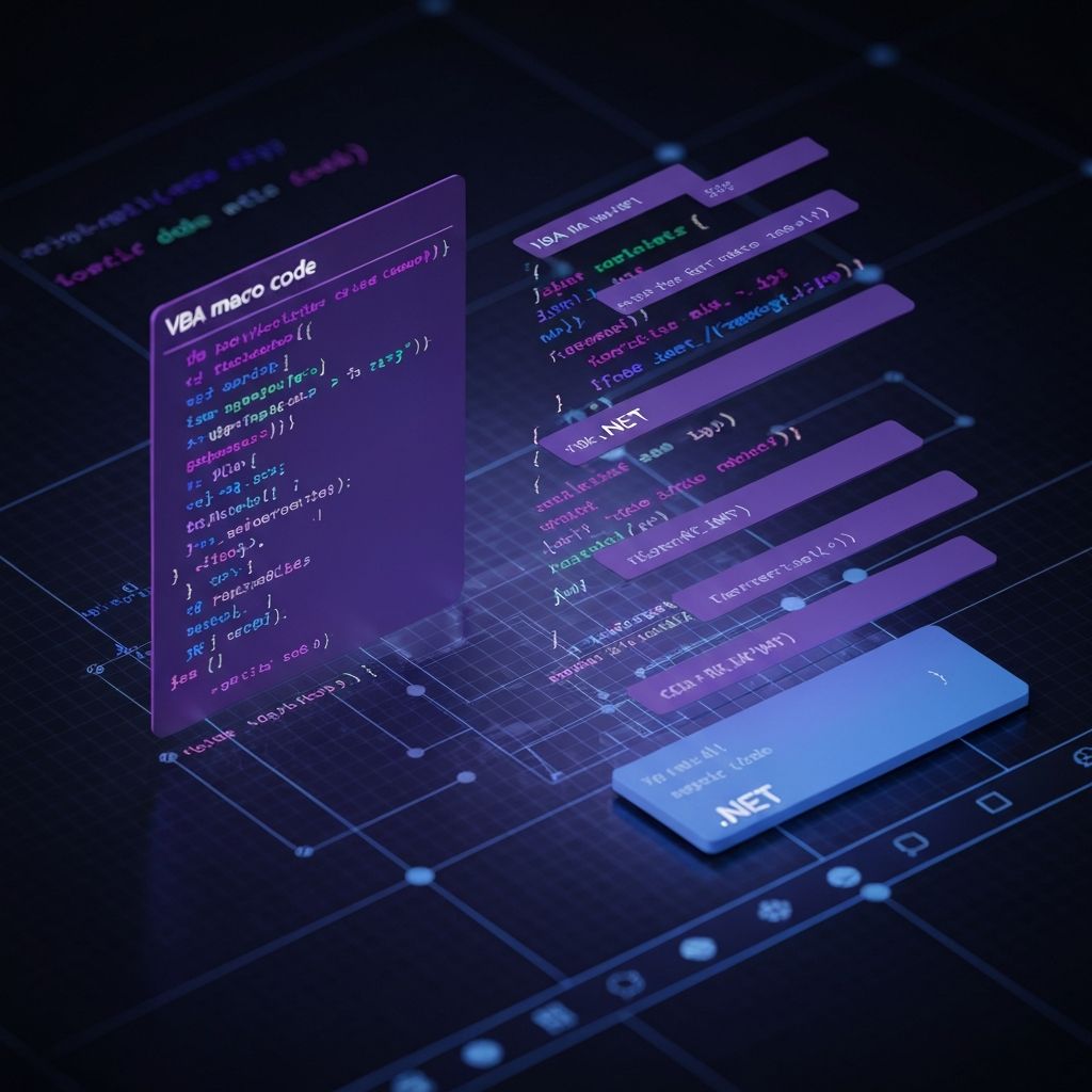 .NET and VBA transformation